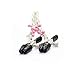 Micnaron Premium Stainless Steel Chain and Bells Clips for Sports and Role Play