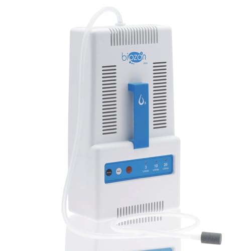 BIOZON Generador de Ozono para Agua, Frutas y Verduras, Purificador para Uso Doméstico, Equipo Compacto, Ideal para Cocina, Hogar y Limpieza de Alimentos