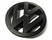 Matte Black Front Grille Emblem For VW MK5 Golf GTI 2.0T 2.5 Rabbit