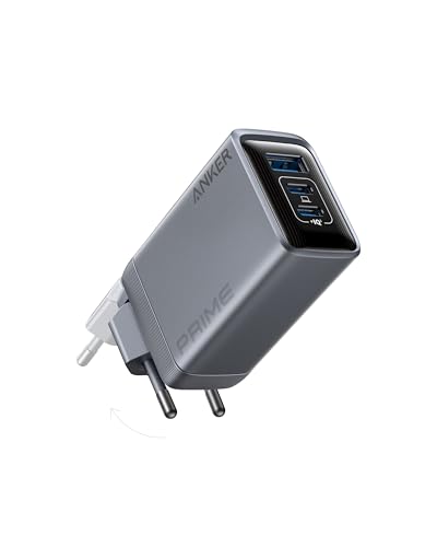 Prime 100W USB C Ladegerät, 3 Port GaN Schnellladegerät