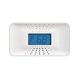 First Alert Carbon Monoxide Detector with 10-Year Battery and Digital Temperature Display, CO710