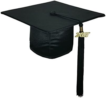 CollegeFashion Graduation Cap Shiny Unisex