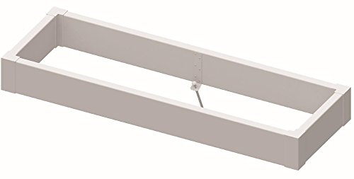 Superior Lawn and Garden 815602608 Raised Bed Kit, White