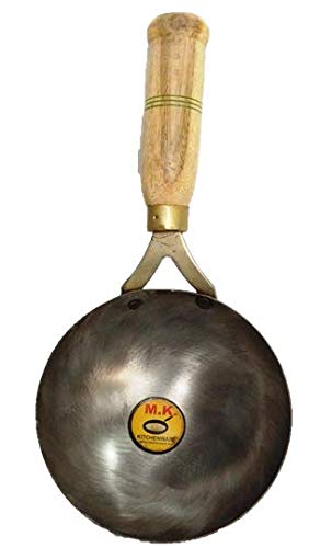 MK KITCHENWARE- 5.5 inch Iron Tadka Pan