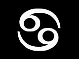 Cancer Zodiac Decal Vinyl Sticker Makarios LLC