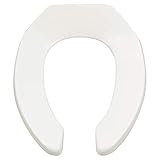 American Standard 5901.100.020 Heavy-Duty Elongated Commercial Toilet Seat, White