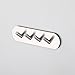 KES A7066H4 Bathroom Lavatory Self Adhesive Coat and Robe Hook Rack/Rail with 4 Hooks SUS304 Stainless Steel, Brushed Finish