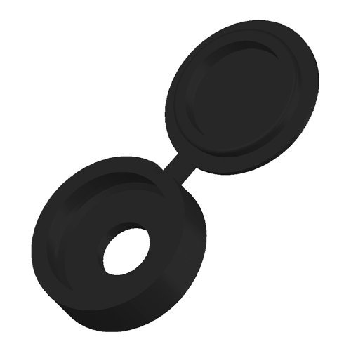 Dome Shaped Decorative Snap On Screw Caps & Washers for 9/16