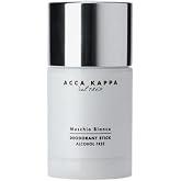 ACCA KAPPA White Moss Aluminum-Free Deodorant Stick for Men and Women, 75ml | Alcohol-free formula with glycerin, lasting odor protection and signature citrus, lavender and musk fragrance for daily care