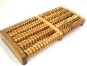 Accupressure Roller Wood Foot Massager Stress Relief wooden rollers