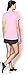 Under Armour Womens Tech V-Neck Twist Short-Sleeve T-Shirt , Pink Craze (645)/Metallic Silver , Medium
