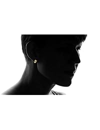 Oro & Crystal Cross arete con Swarovski Elements