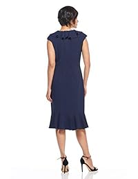 maggy london Crepé de mujer 30 Flounce Vestido