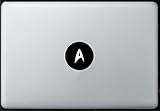 Star Trek Emblem - Sticker Decal Macbook, Air, Pro all Models.