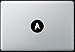 Star Trek Emblem - Sticker Decal Macbook, Air, Pro all Models.