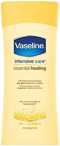 Vaseline Intensive Care Set, 4 x 200ml Non Greasy Body Lotion Bundle. Cocoa Radiant, Essential Healing - Image 4