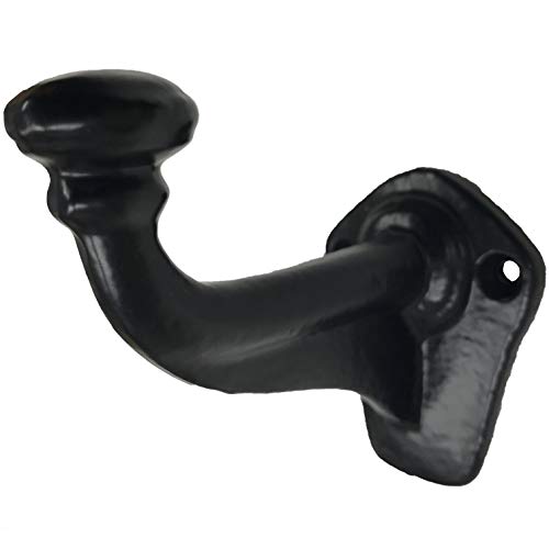 3.25" Classic Coat Hook - DS-322 - For coats, bags, hand towel etc - Black Finish Iron Coat Hook