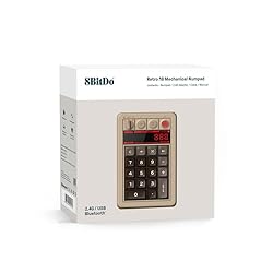 8BitDo Retro 18 Mechanical Numpad, Supports