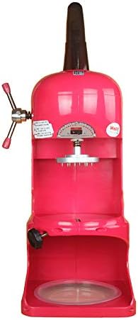 QJJML Commercial Ice Machine,Electric Shaved Ice Machine Snow Ice Machine Ice Crusher Ice Shaver Snow Cone Maker Ice Cream/Smoothie/Cocktail