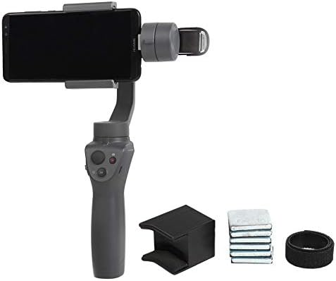 Ansemen Universal Gimbal Counterweight Stabilizer Removable 60g Counter Weight Plate Balancing Counterbalance Cellphone Lens for DJI Osmo Mobile 2