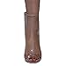 X2B FG97 Women's Ankle High Peep Toe Lucite Heel Bootie Sandals