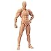 Drawing Figures for Artists Action Figure Model Human Mannequin Man and Woman Set,with Accessories Kit for Sketching, Painting, Drawing, Artist (2 Pcs/Set Action Figure Model with Accessories Kit)