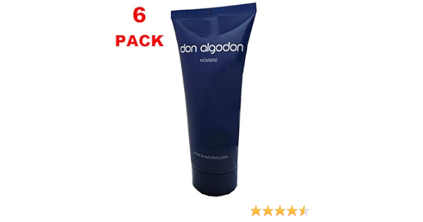 DON ALGODON Hombre After Shave 100ml lote de 6 unidades: Amazon.es: Belleza