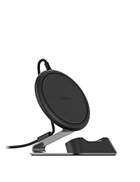 Mophie   Cargador y base para smartphone Qi Habilitado, color negro