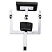 Grfamily Arm Machines for Home N-026 Fitness Preacher Curl Bench for Arm Strength Exercise White & Blackthumb 3