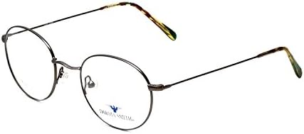 Dakota Smith Designer Eyeglasses Taps DS1405-3363 in Matte Gunmetal 48mm DEMO LENS