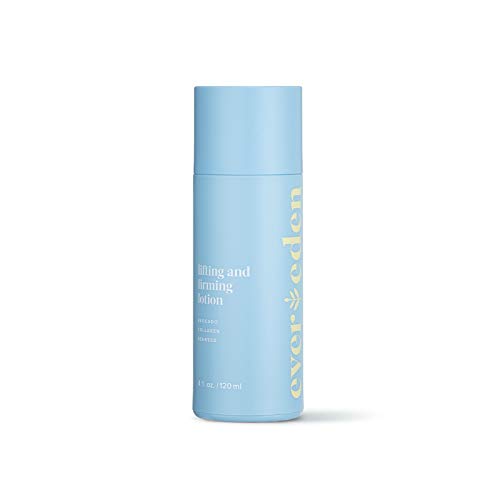 Evereden Lifting and Firming Body Lotion, 4 fl oz. | Clean and Unscented Moisturizer for Mom Pregnancy Skincare | Non-Toxic and Fragrance Free
