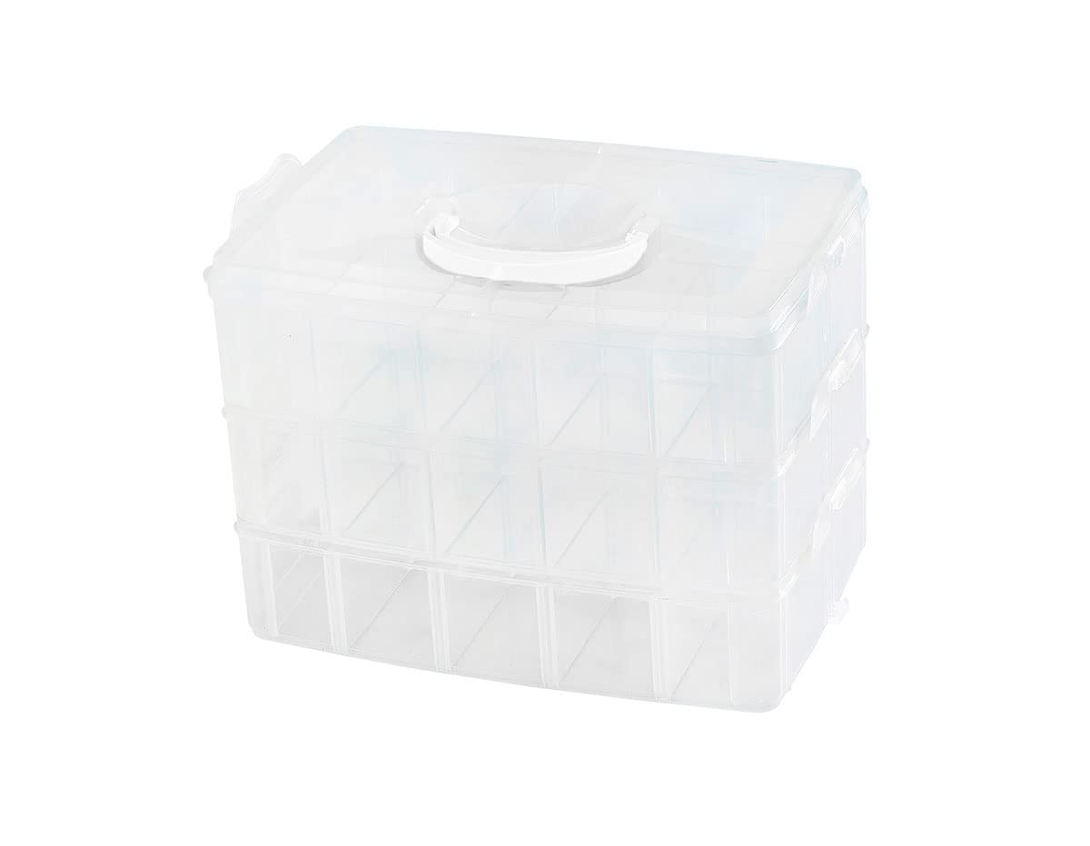 We R Memory Keepers Storage Bins Storage & Decor-3-Tier Snap Box