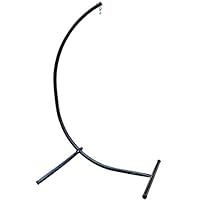 Strong Camel New C-Frame Stand Hammock Steel 440 Lbs Weight Capacity Swing Holder Air Chair Construction for Hanging-Stand ONLY