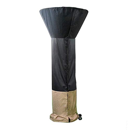 ProHome Direct Outdoor Round Patio Heater Cover Fits for Stand Up Round Dome Heaters, Weather Resistant Material, 34" D x 87" H - Thumbnail 4