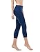 TSLA TM-FYC32-NVY_Small Yoga Pants High-Waist Tummy Control w Hidden Pocket FYC32