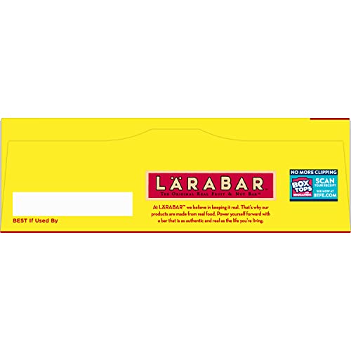 LARABAR LEMON BAR FRUIT AND NUT BARS, GLUTEN FREE AND VEGAN, 19.2 OZ, 12 CT
