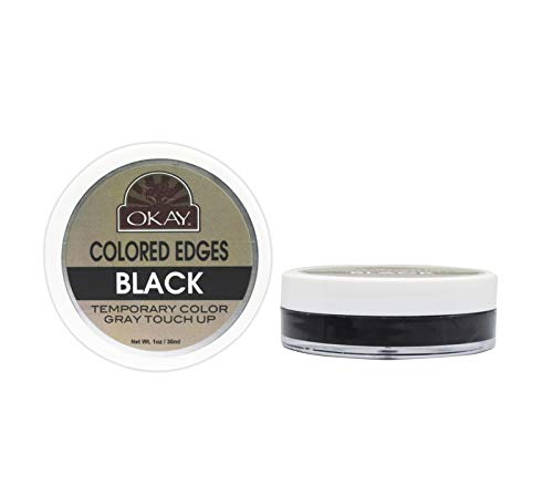 OKAY Colored Edges, Black, 1 Ounce