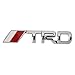 T-TS 3D TRD Metal Badge Metal Emblem Sticker Logo for Toyota Car Decor