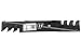 Rotary 12920 Pack of 3 Copperhead Mulching Blades - 17 X 0.678