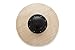 Prosource Fit Wooden Balance Board Non-Slip Wobble Core Trainer 15.75in (39.5cm) Diameter with 360 Rotation for Stability Training, Full Body Exercises, Physical Therapy, Black