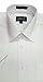 OmegaTux Men's Short Sleeve Solid Color Dress Shirt