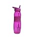 refresh2go 26oz Curve Filtered Water Bottle with Grip, Pink