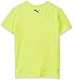 PUMA Big Boys' No.1 Logo Tee, Acid Yellow, 8 (Small)