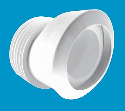 McAlpine MAC4 110mm Toilet Pan Connector with 20mm Offset macfit 4" (110mm)