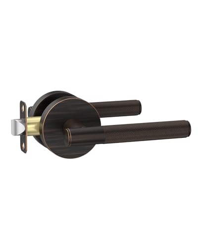 Asidrama 1 Pack Oil Rubbed Bronze Passage Interior Door Handles - Used condition - US$23.15