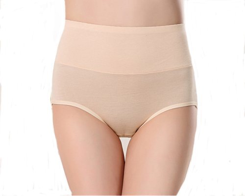 Postpartum Menstrual Leakproof Bamboo Fiber High-Waisted Brief