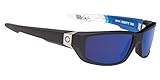 Spy Optics Dirty Mo Shield Sunglasses, Nationwide Livery/Happy Bronze/Dark Blue Spectra, 1.5 mm