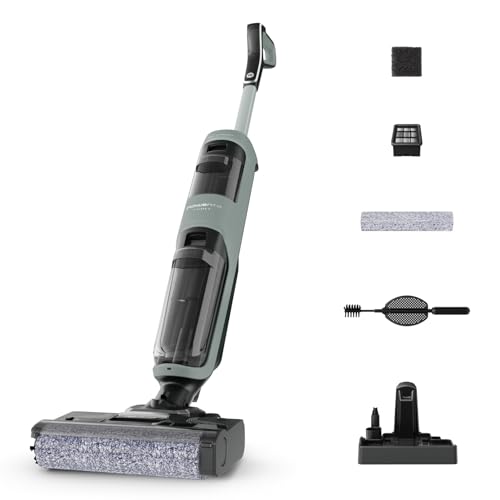 Rowenta X-Clean 2, 2-in-1 Nass-Trockensauger, ECO-/MAX-Modi für makellose Ergebnisse, 1,1 kg leicht, selbstfahrende Walze, Kantenreinigung, 90 Sek. Selbstreinig