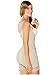 DIANE & GEORDI 2396 Mid Thigh Powernet Shapewear for Women Beige
