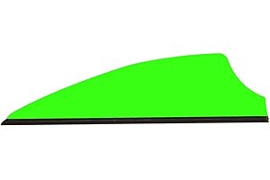 Q2i Fusion-II 2.1" Shield Cut Arrow Vanes - Pack of 36, Lightweight Fletching Vanes with Tri-Fusion Vane Adhesion Technology for Archery Accessories, Arrow Fletchings